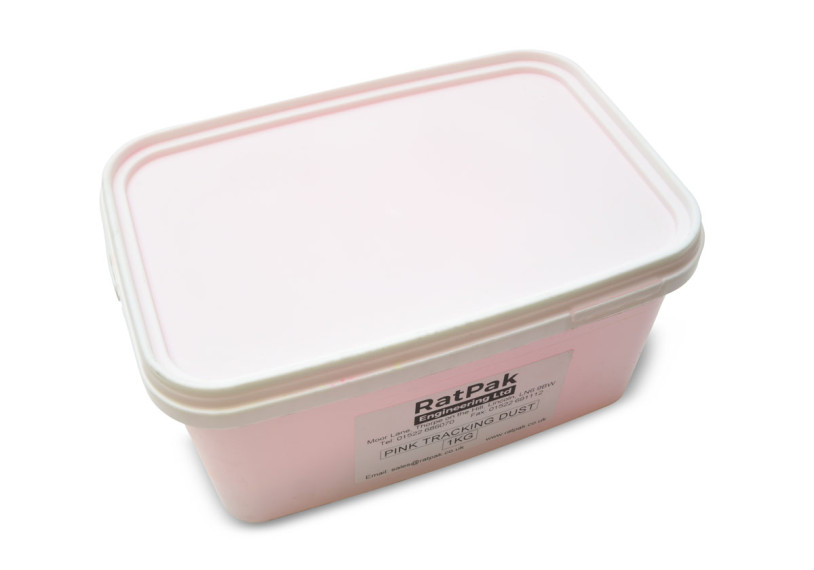 Rodent Tracking Dust Pink Available in 100g, 250g & 1kg
